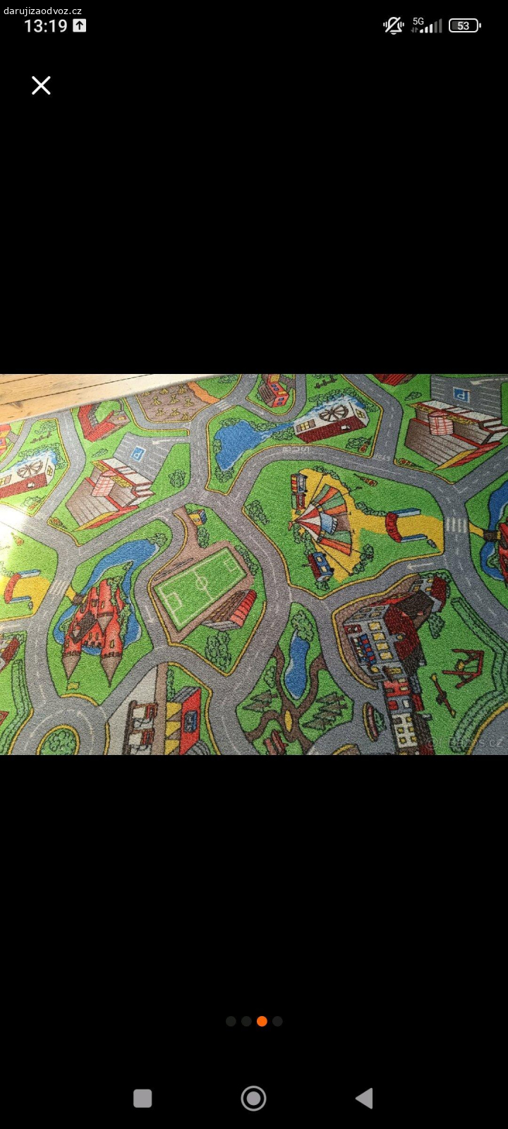 Koberec. Dětský koberec.
Lokalita Žatec 43801
Přibližné rozměry 2x3 m