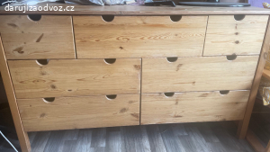 Komoda z masivní borovice Ikea