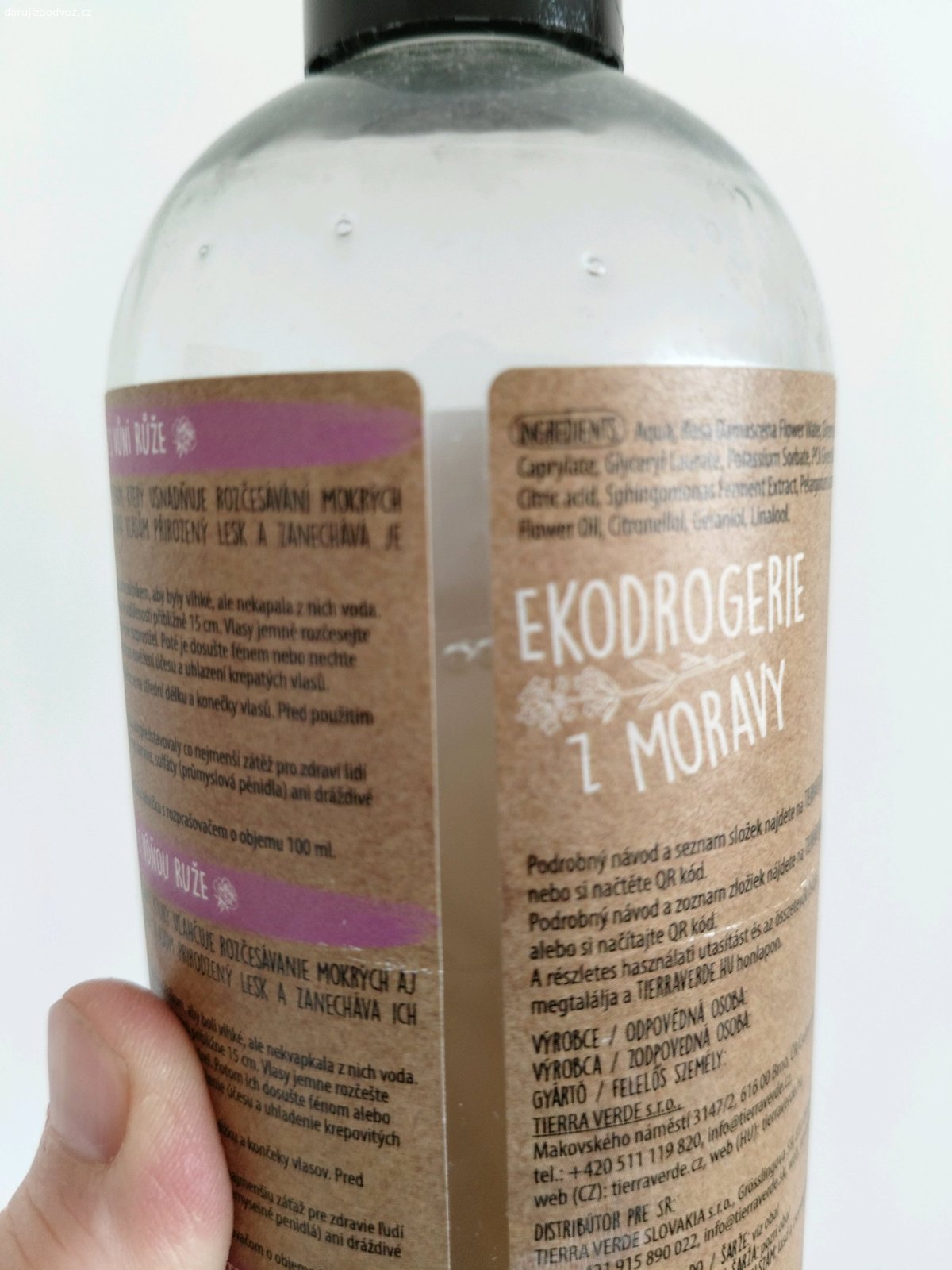 kondicionér tierra verde. nesedí mi