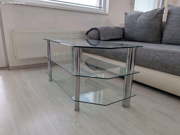 Konferenční stolek skleněný