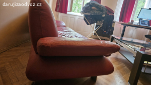 Kožená sedačka