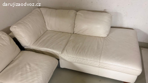 Kožená sedačka