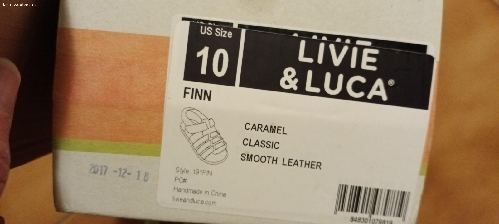 Kožené sandálky. Sandálky Livie&Luca na širokou nohu. Vnitřní délka 16,2cm, šířka 7cm. Mohu poslat za kód Zásilkovny.
