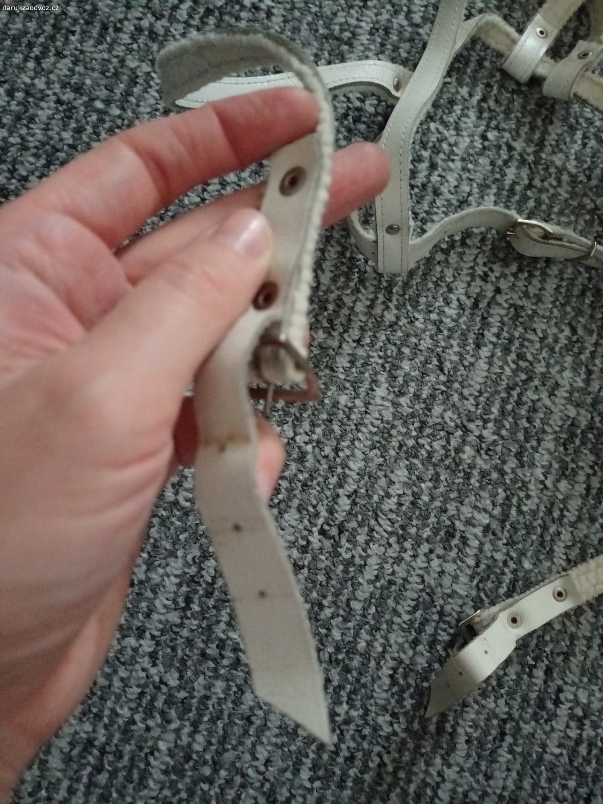 Kšíry na kočárek. Dětské kšíry na kočárek. Starší, funkční.