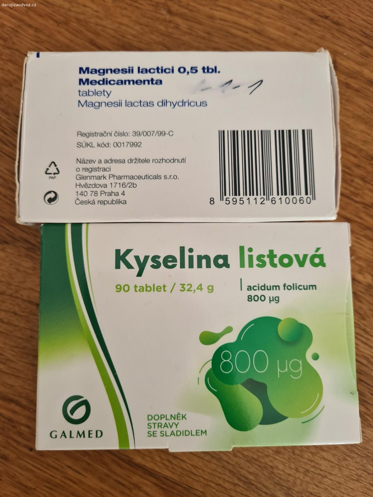 kyselina listova a magnesium. vitaminy vhodne v tehotenstvi: kyselina listova (temer plna krabicka), magnesium (polovina krabicky)