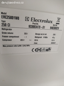 Lednice Electrolux