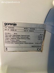 lednice s mrazákem Gorenie