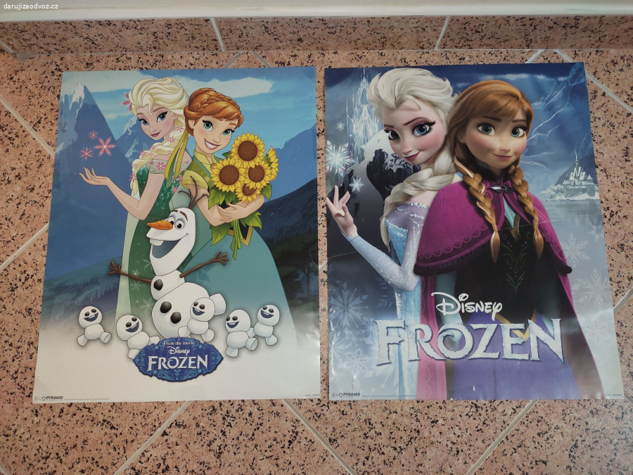 LEDOVÉ KRÁLOVSTVÍ FROZEN PLAKÁTY