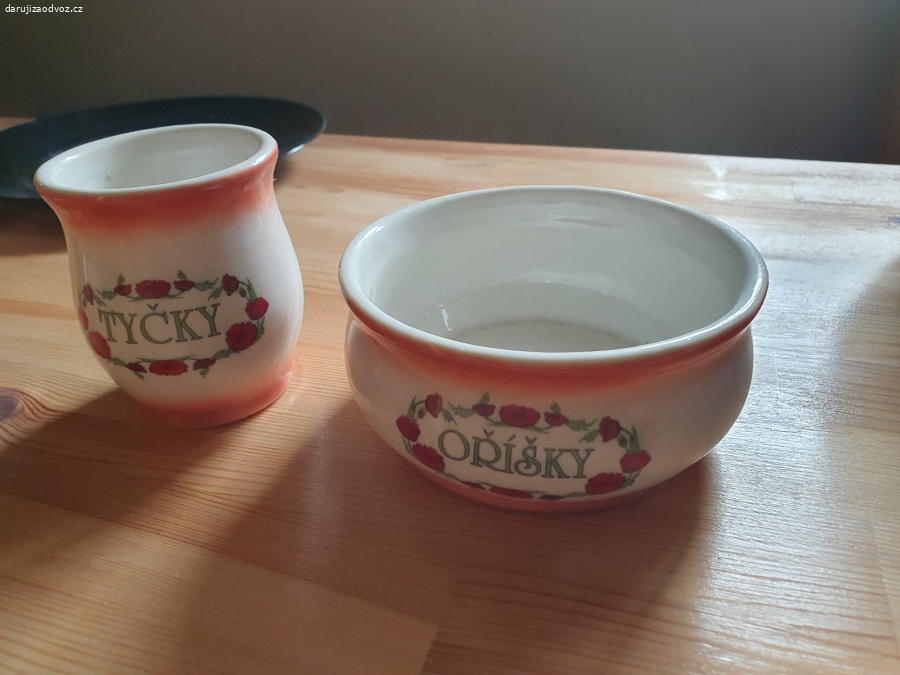 Misky na tyčky a oříšky
