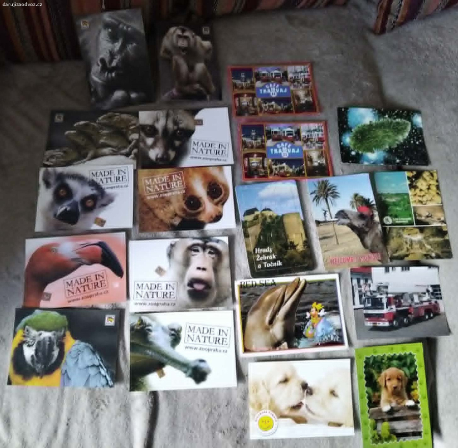 Mix nepopsaných pohlednic