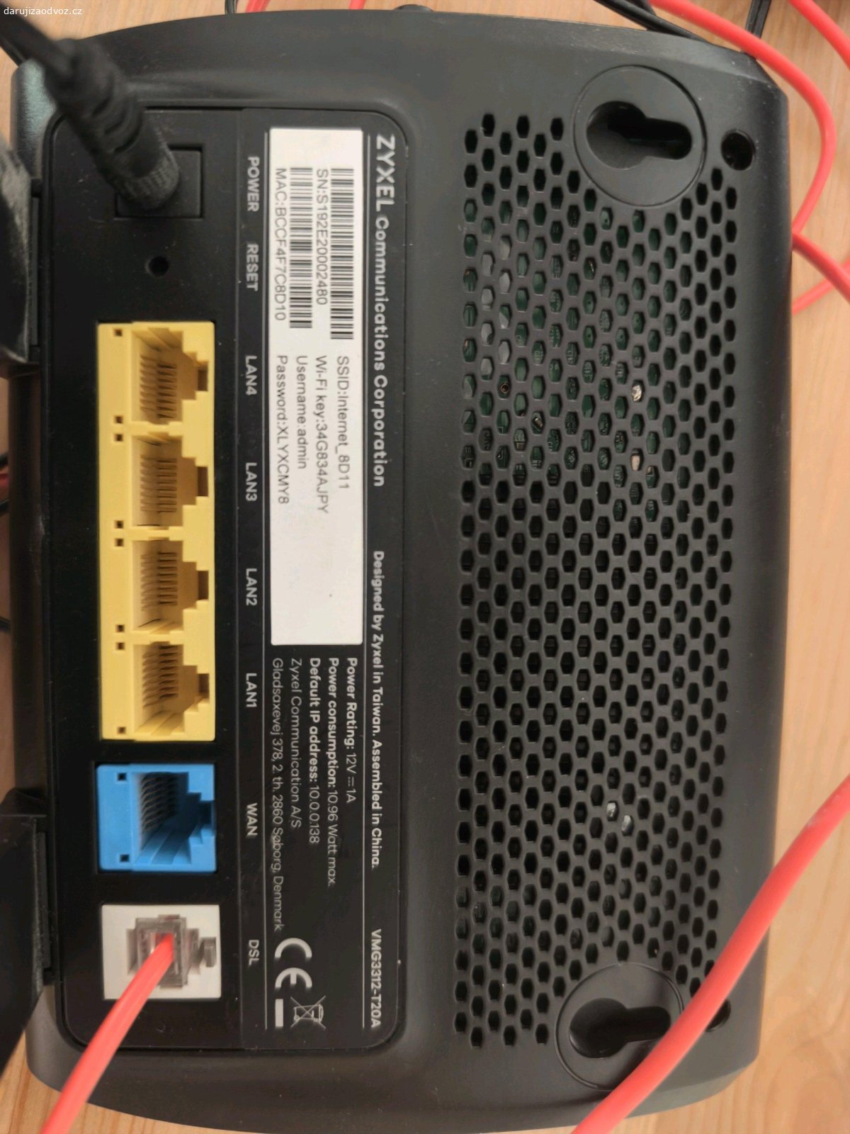 modem Zyxel. modem zyxel