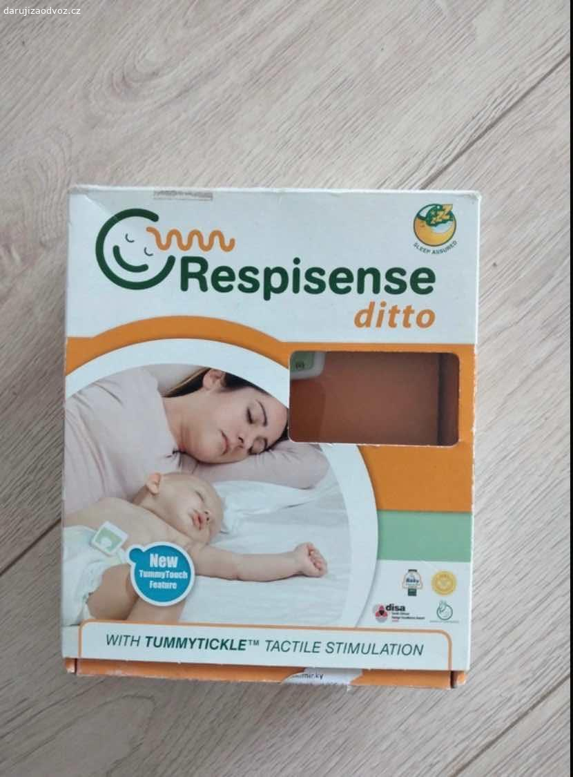 Monitor dechu na plenku Respisense Ditto. Monitor dechu, přicvakne se na plínku. Nejspíš vybitá baterie, nejde zapnout. Dostala jsem ho z druhé ruky a nepotřebuji, tak posílám dál, neměla jsem potřebu zkoumat, jestli je to baterií.
Osobní odběr Strašnická.