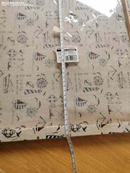 Na fotky s motivem moře. Nové plátno na pověšení fotek. My nakonec nevyužijeme