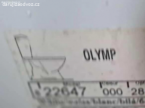 Nádržka na kombi záchod Olymp