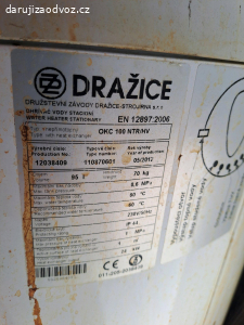 Neprímotopný  zásobník Dražice
