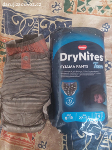 Noční plenky pro větší děti