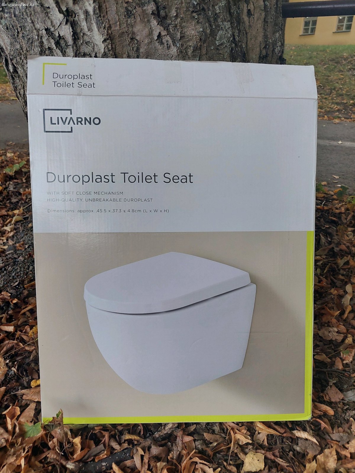 Nové záchodové prkýnko Livarno. Nové nevybalené záchodové prkýnko Livarno Duroplast