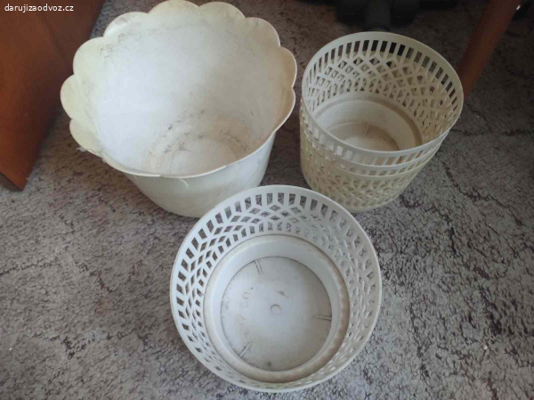 Retro obaly na květináče