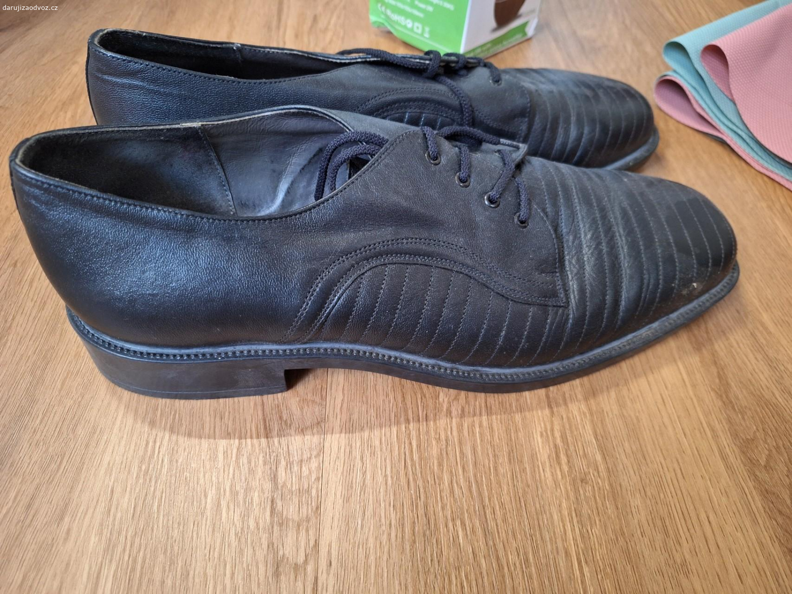 Obuv vel 47. Pánská společenská obuv ve velikosti 47 . 
osobní předání po dohodě v Dobřejovicích u Prahy
