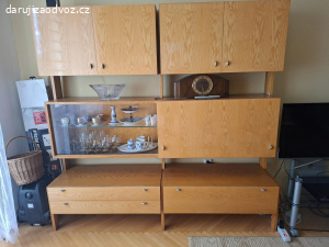 obývací stěna + jídelní stul