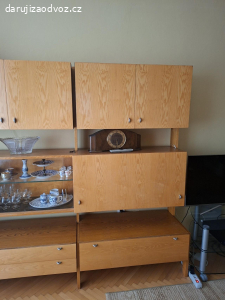 obývací stěna + jídelní stul