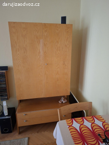 obývací stěna + jídelní stul