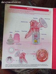daruji-Odsávačka mateřs. mléka páková-zn.Farlin