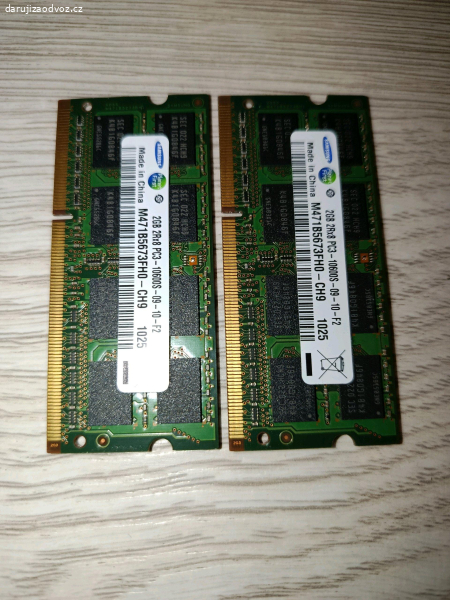 Paměťové moduly RAM