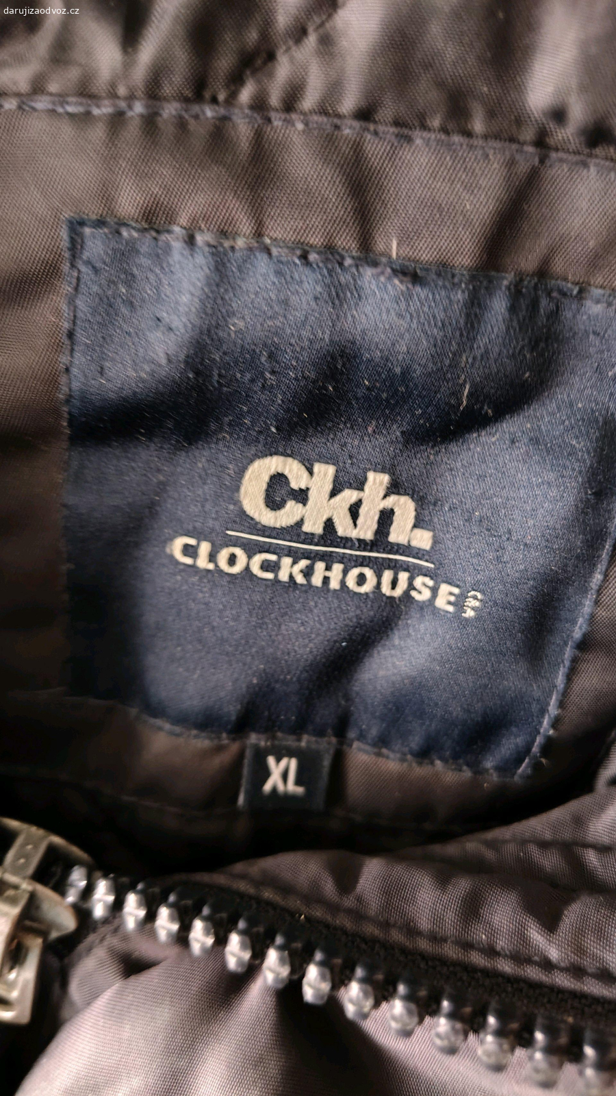 Pánská bunda XL/K Clockhouse. černá panská bunda Clockhouse...velikost xl ....je potřeba vyprat
