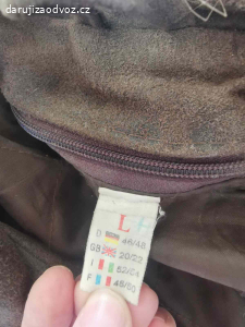 Pánská kožená bunda vel. L