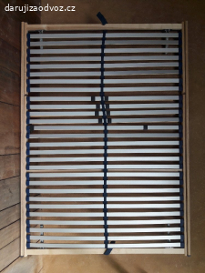 Polohovatelný lamelový rošt na postel 140cm x 200