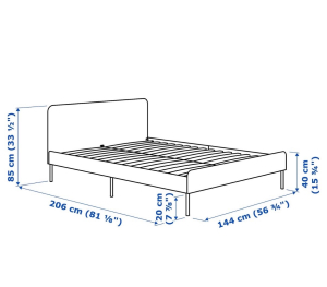 Postel Ikea Slattum