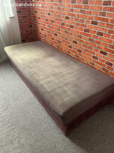 Postel  s úložným prostorem 195x90