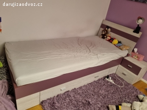 Daruji postel s úložným prostorem