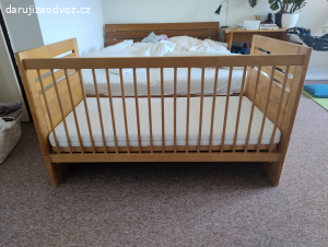 Postýlka včetně matrace