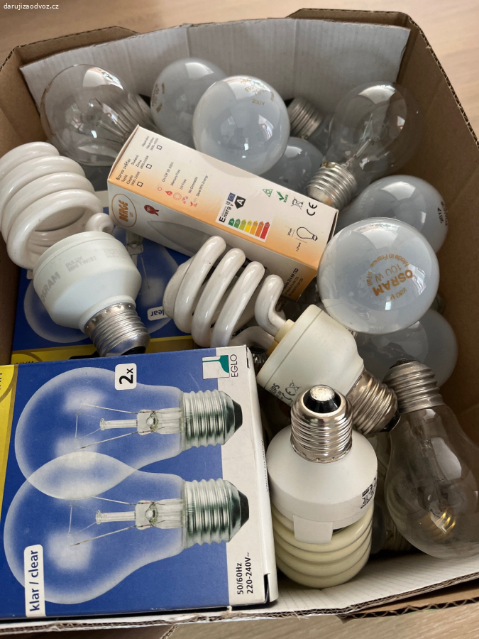 Použité žárovky 40W-100w