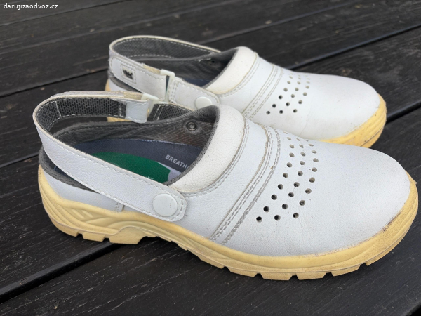 pracovní boty bílé vel. 43