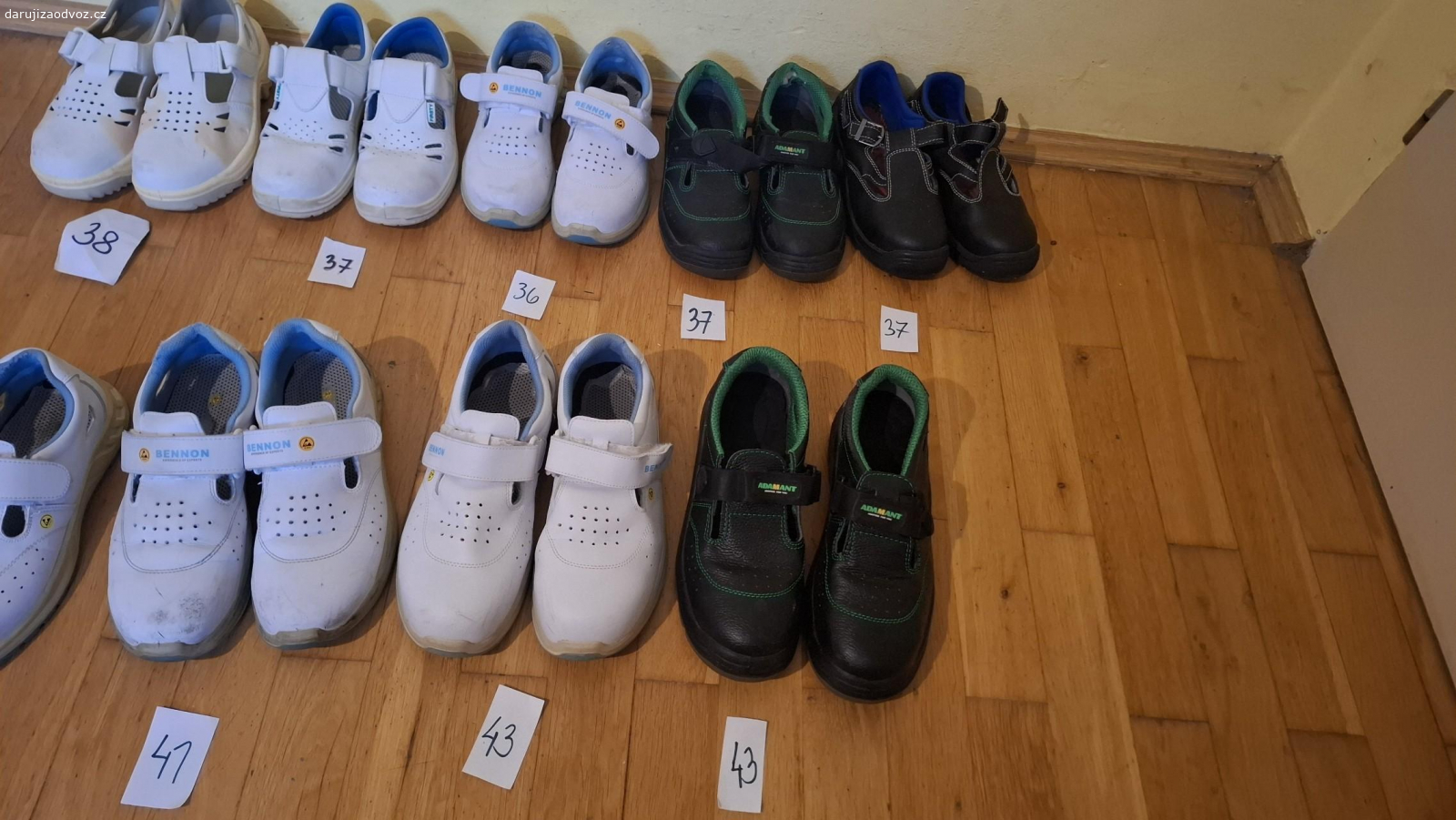 pracovní obuv. vyzvednutí Veverská Bítýška