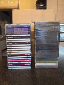 Prázdné CD / DVD obaly (81 ks)