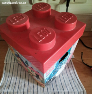 PRÁZDNÝ úložný box LEGO 4628 – krabice cca 23 cm