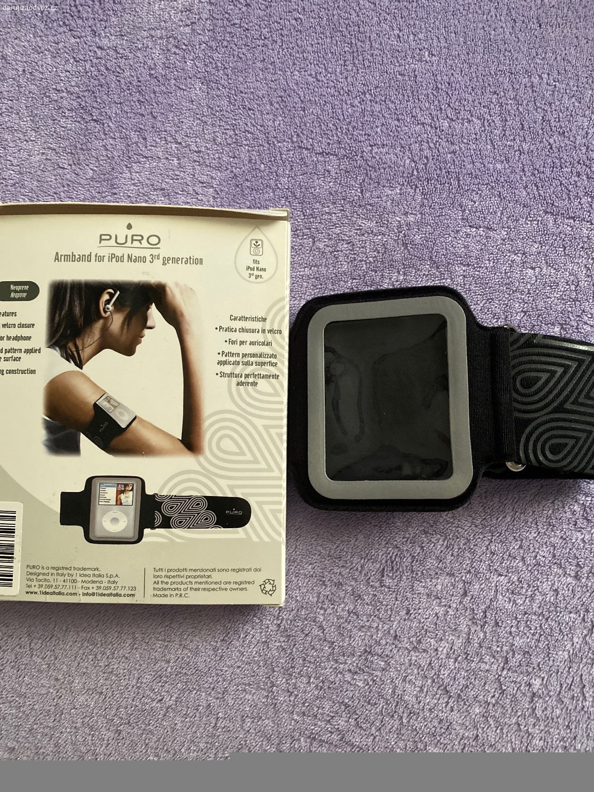 Pouzdro na iPod Nano 3 generace. Daruji za odvoz, pouzdro na iPod.