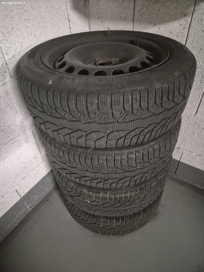 Daruji plechová kola se zimními pneu