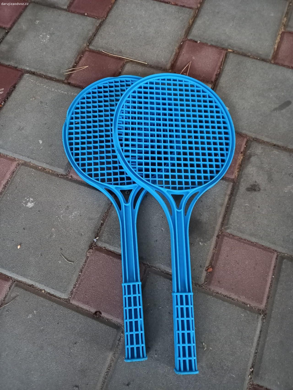 Rakety na soft (líný) tenis. modré