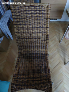 Ratanové židle 3 ks