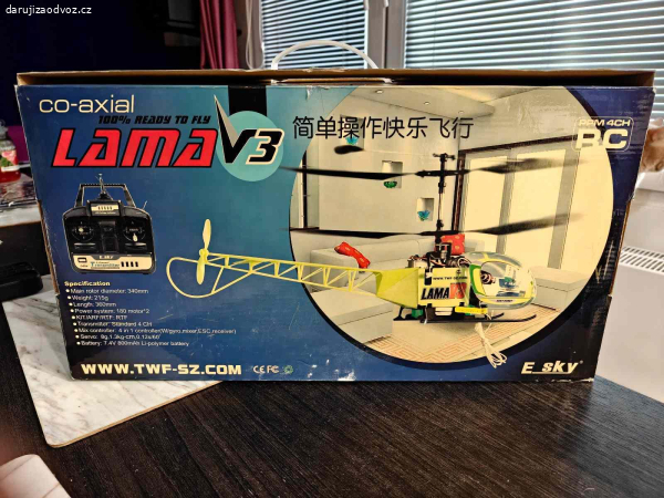 RC vrtulník Lama V3