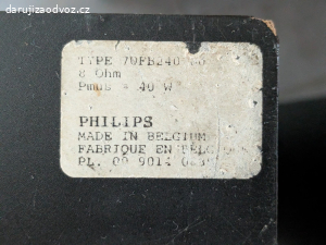Reproduktory Philips 70FB240 (pár) – zdarma za odv