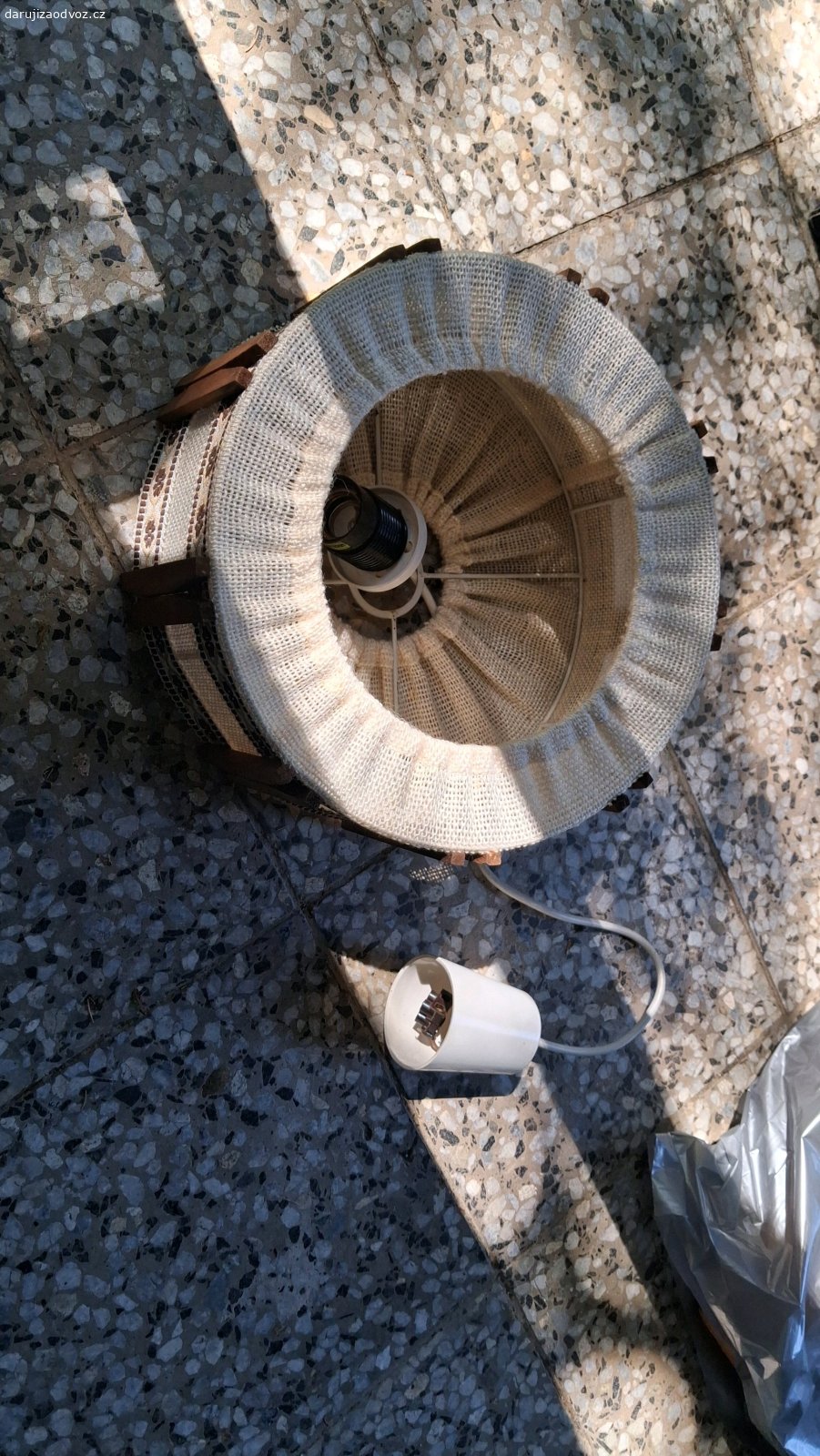 Retro lustr. Retro lampa