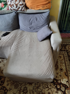 Rohová sedačka rozkladaci