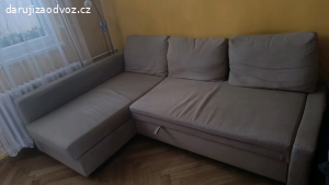 Rohová sedačka s úložným prostorem