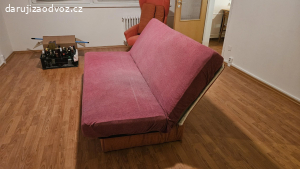rozkládací klik klik gauč